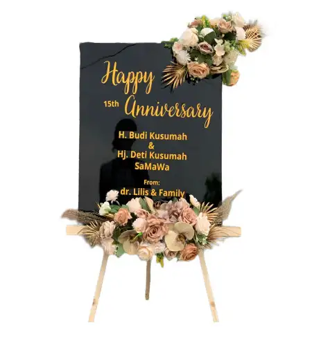 Papan Bunga Akrilik Cibugel
